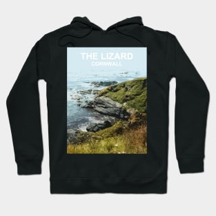 The Lizard Cornwall. Cornish gift. Travel poster. Hoodie